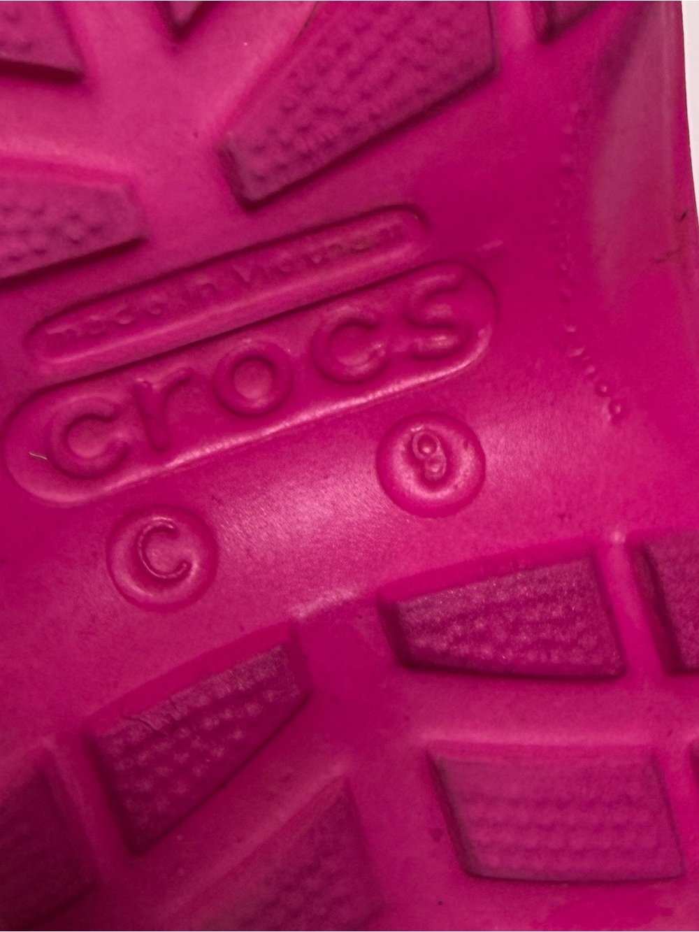 CROCS Kids Magenta Waterproof Rain Boots - Picture 4 of 6